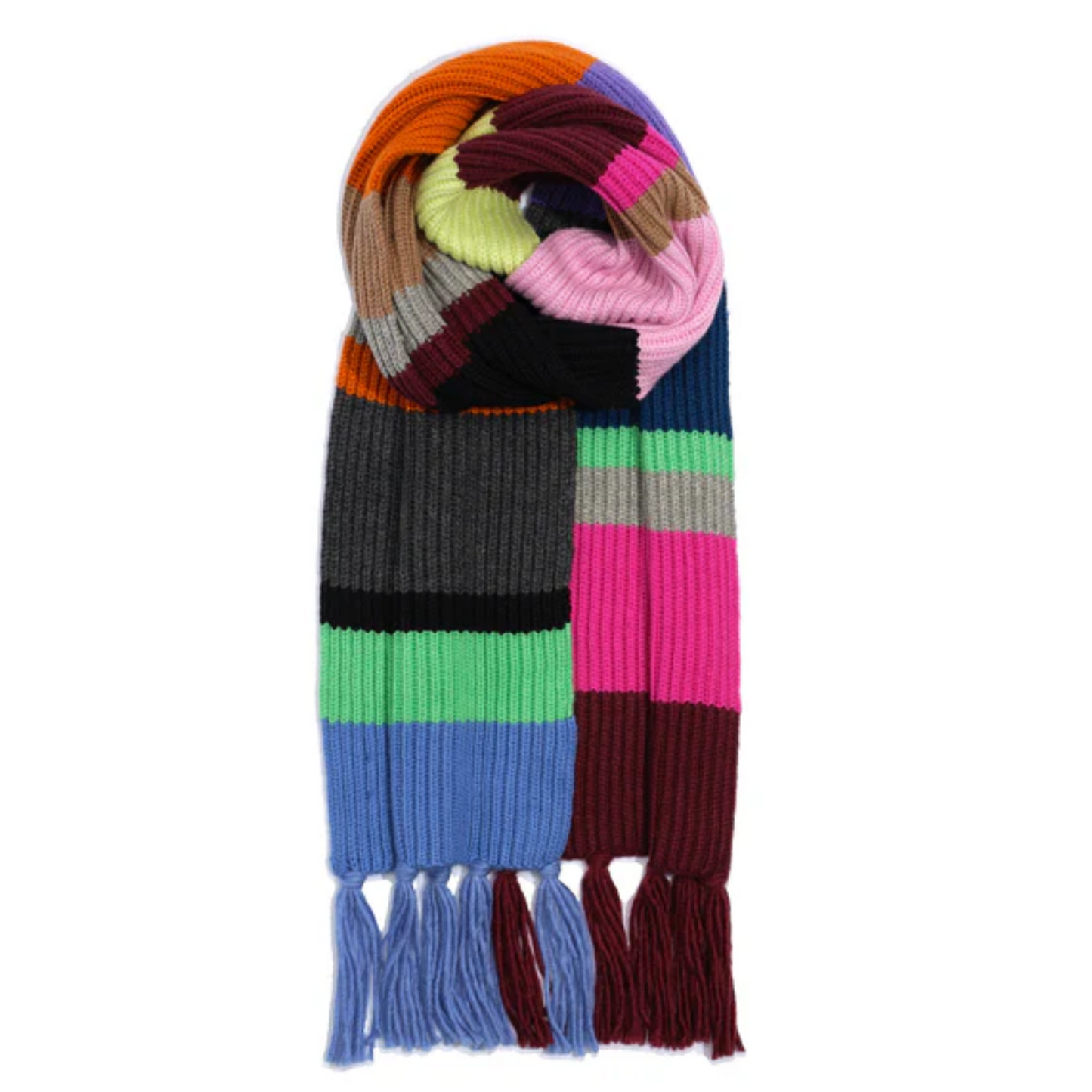 Echo Super Fine Stripe Scarf
