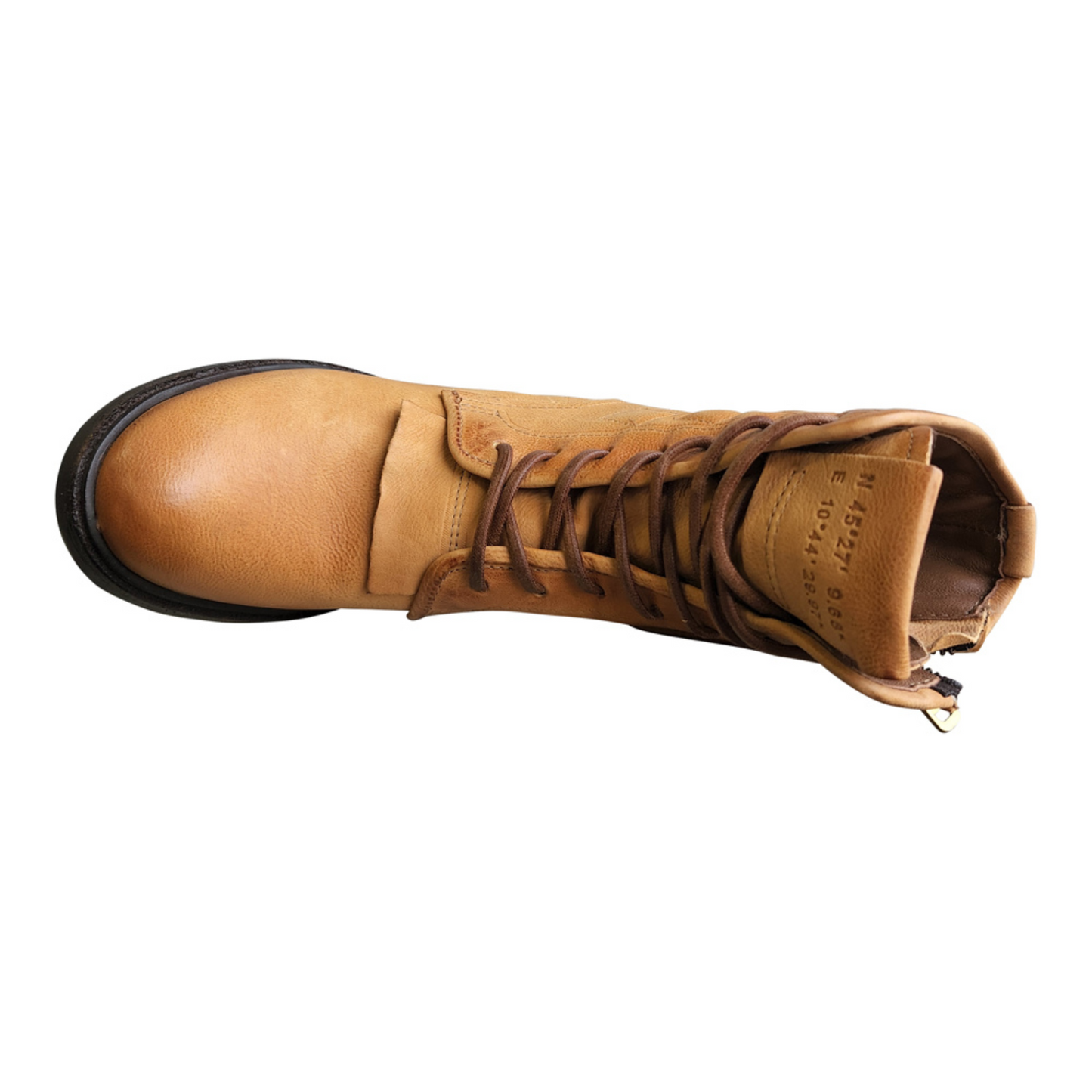 Top profile of the A.S. 98 Florence Boot in the colour Nacho.