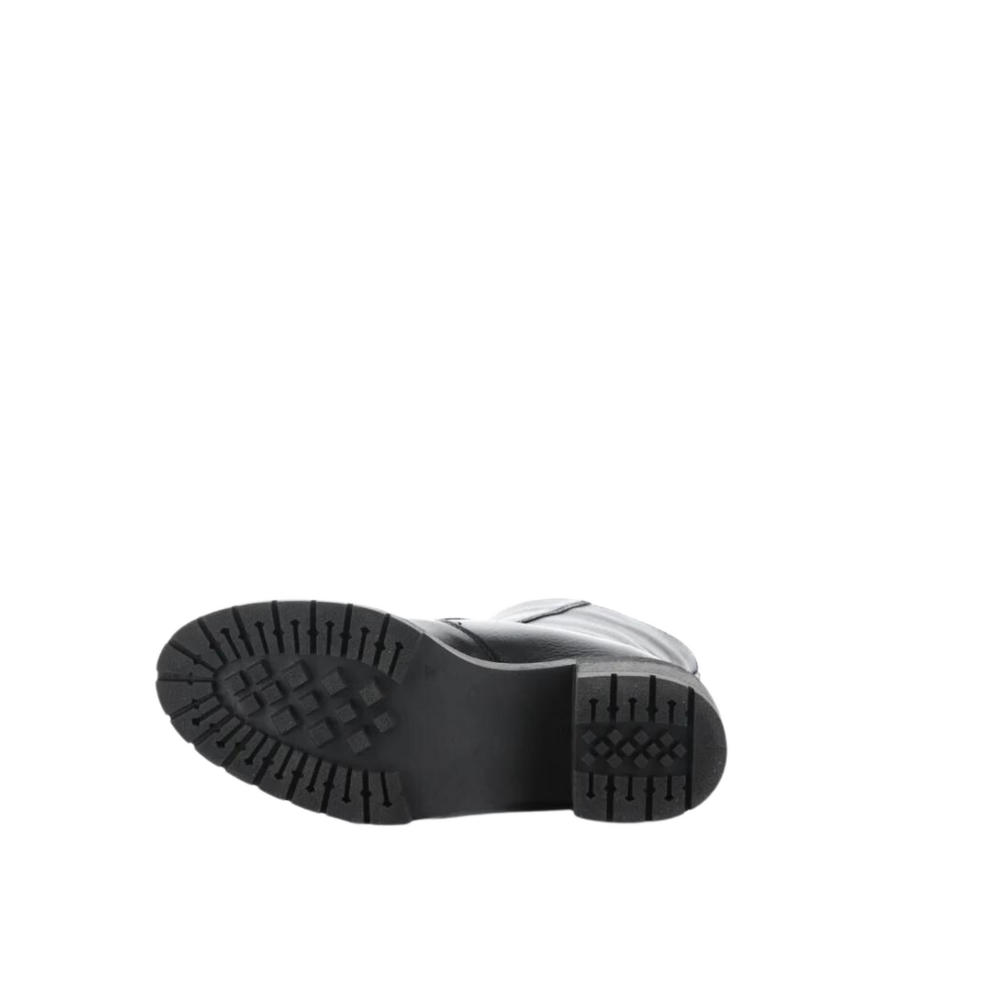 Bottom profile of the Bos & Co. Zap Boot in the colour Black.