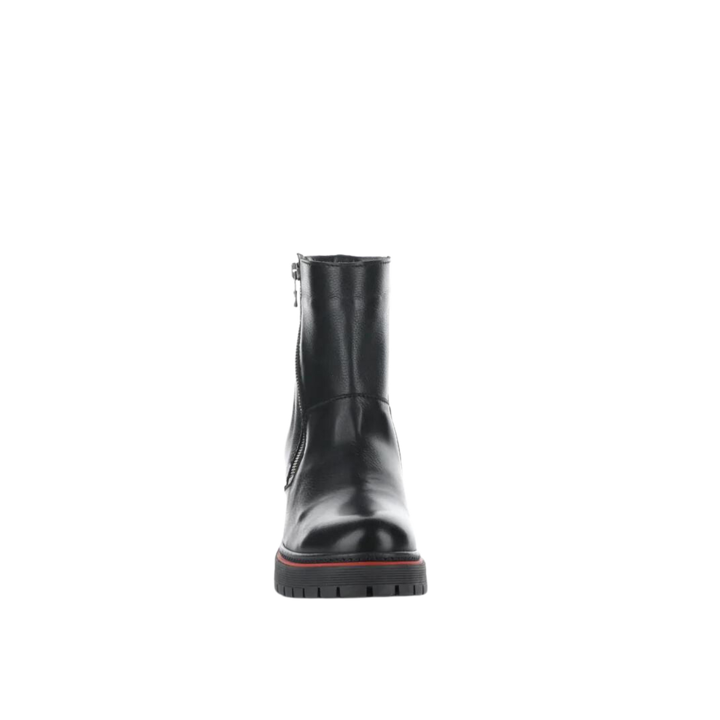 Front profile of the Bos & Co. Zap Boot in the colour Black.