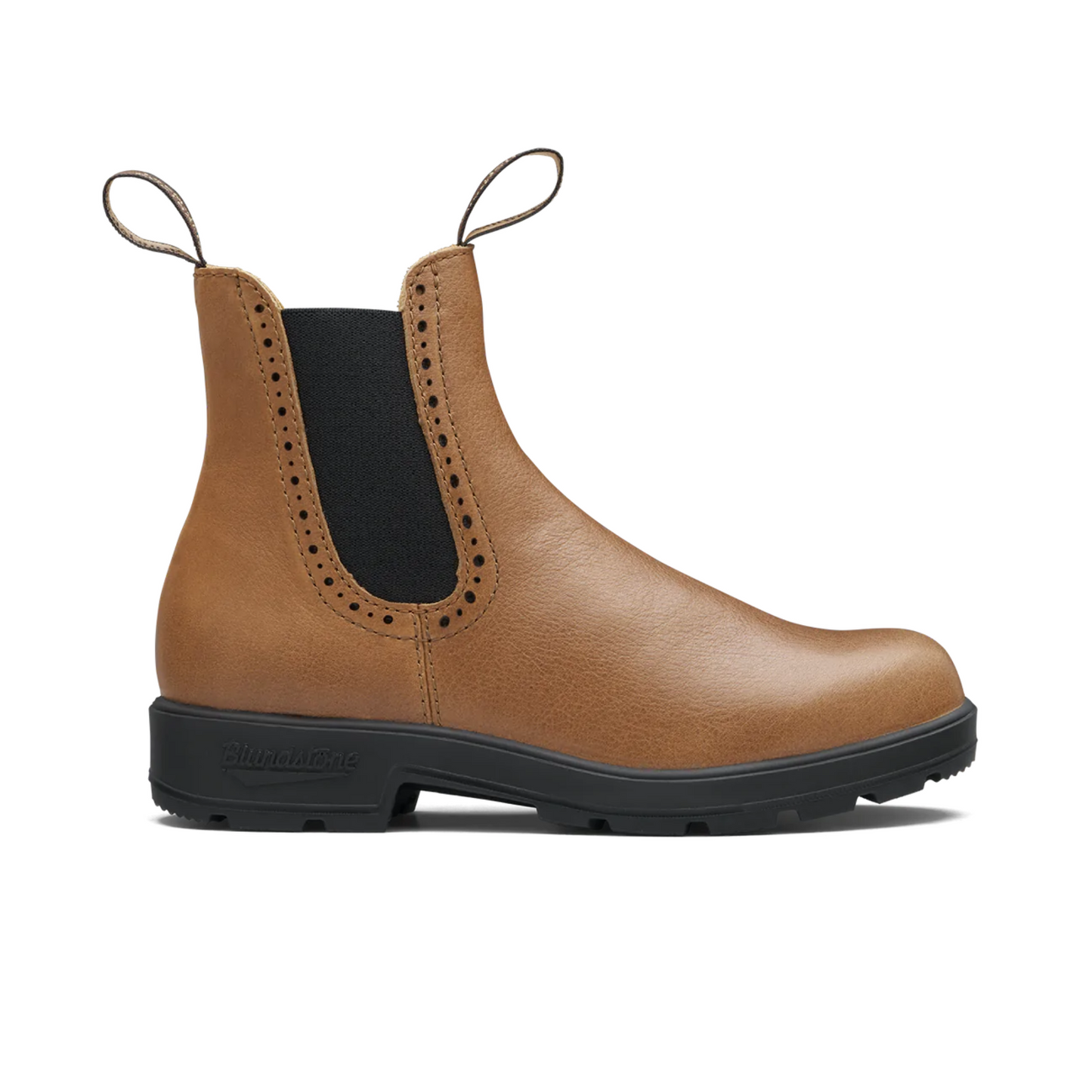 Side profile of the Blundstone Camel Ladies Hi Top 2215.