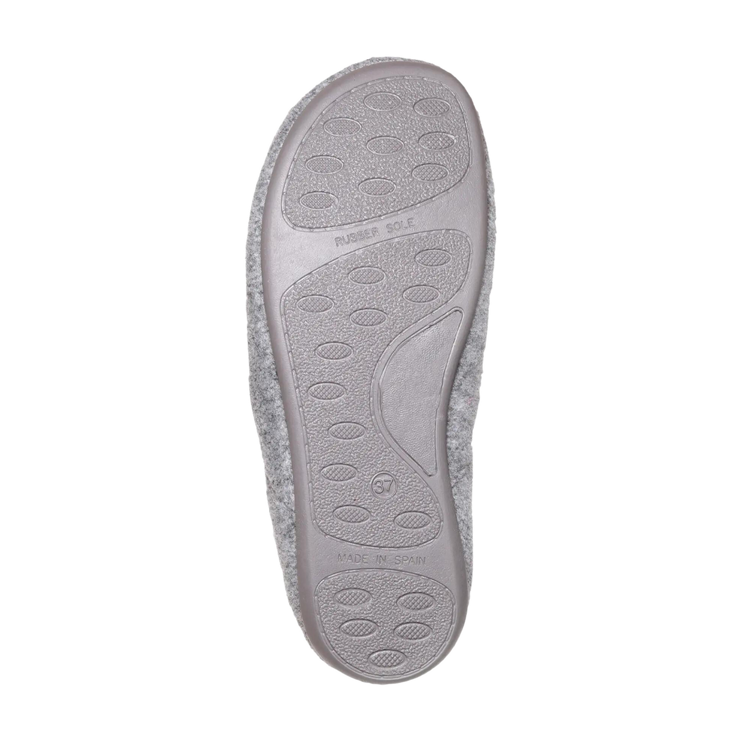 Bottom profile of the Toni Pons Mare Slipper in the colour Navy.