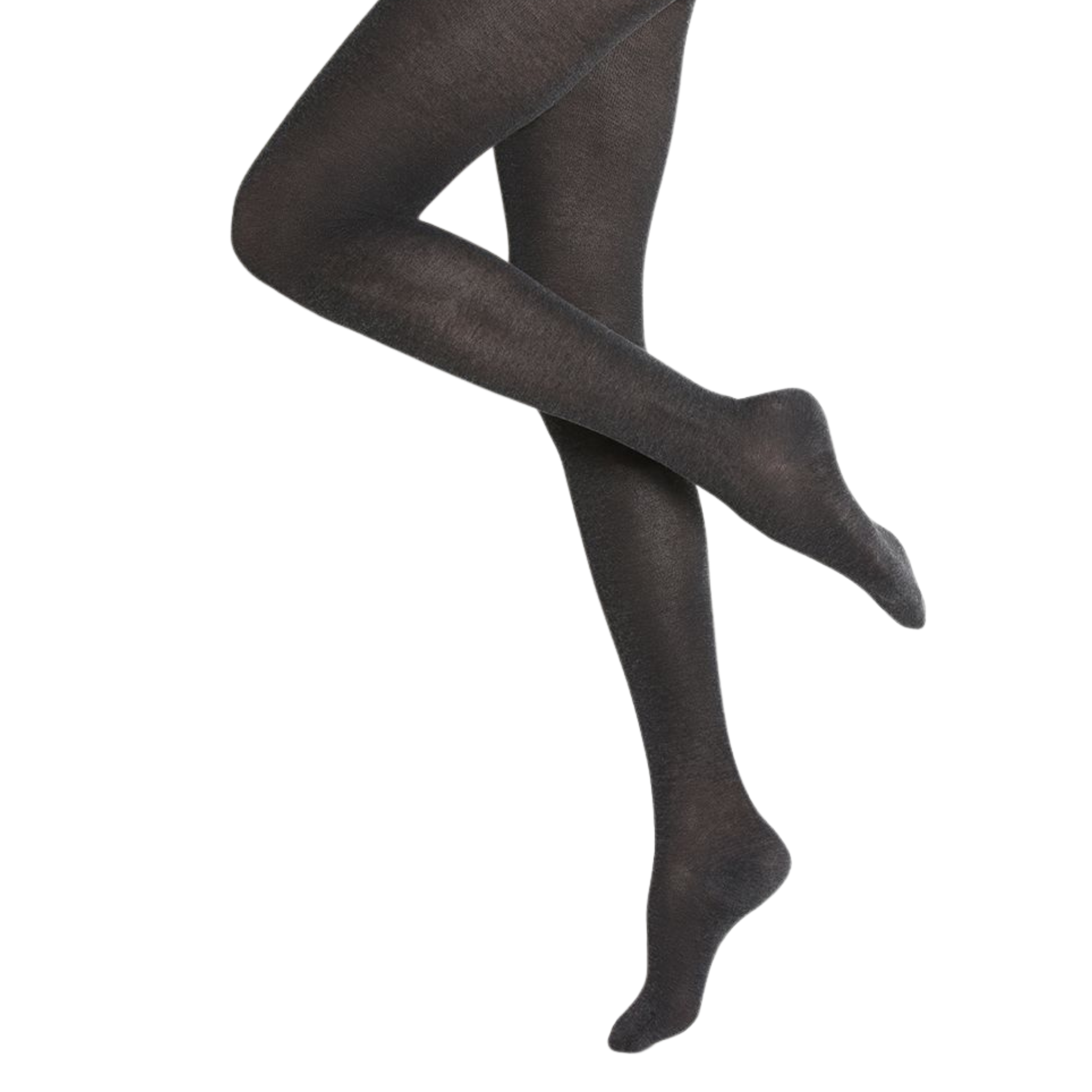 BLEUFORET Ribbed Cotton, Cashmere, Silk Tights 3210