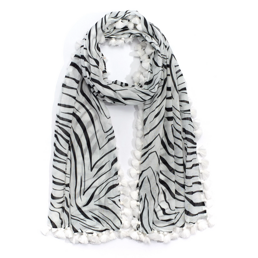Echo Zebra Tassel