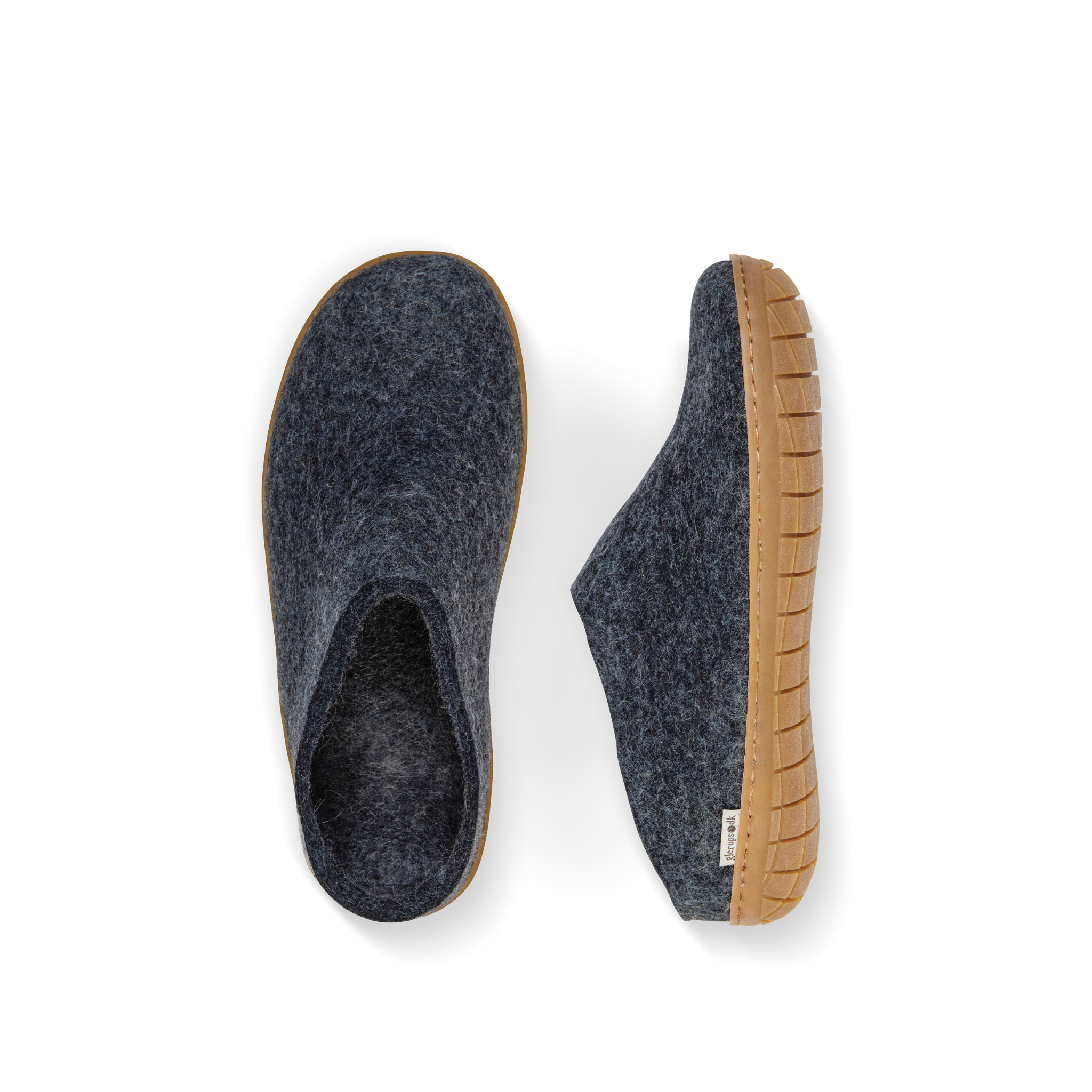 Glerups slippers 2025 rubber sole