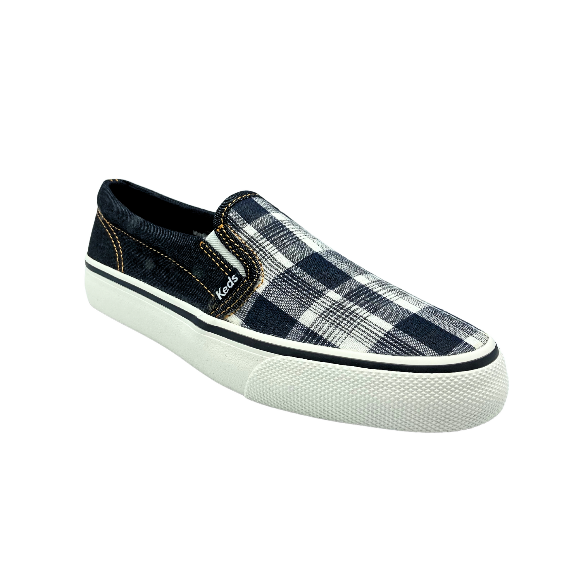 Keds denim sales slip ons