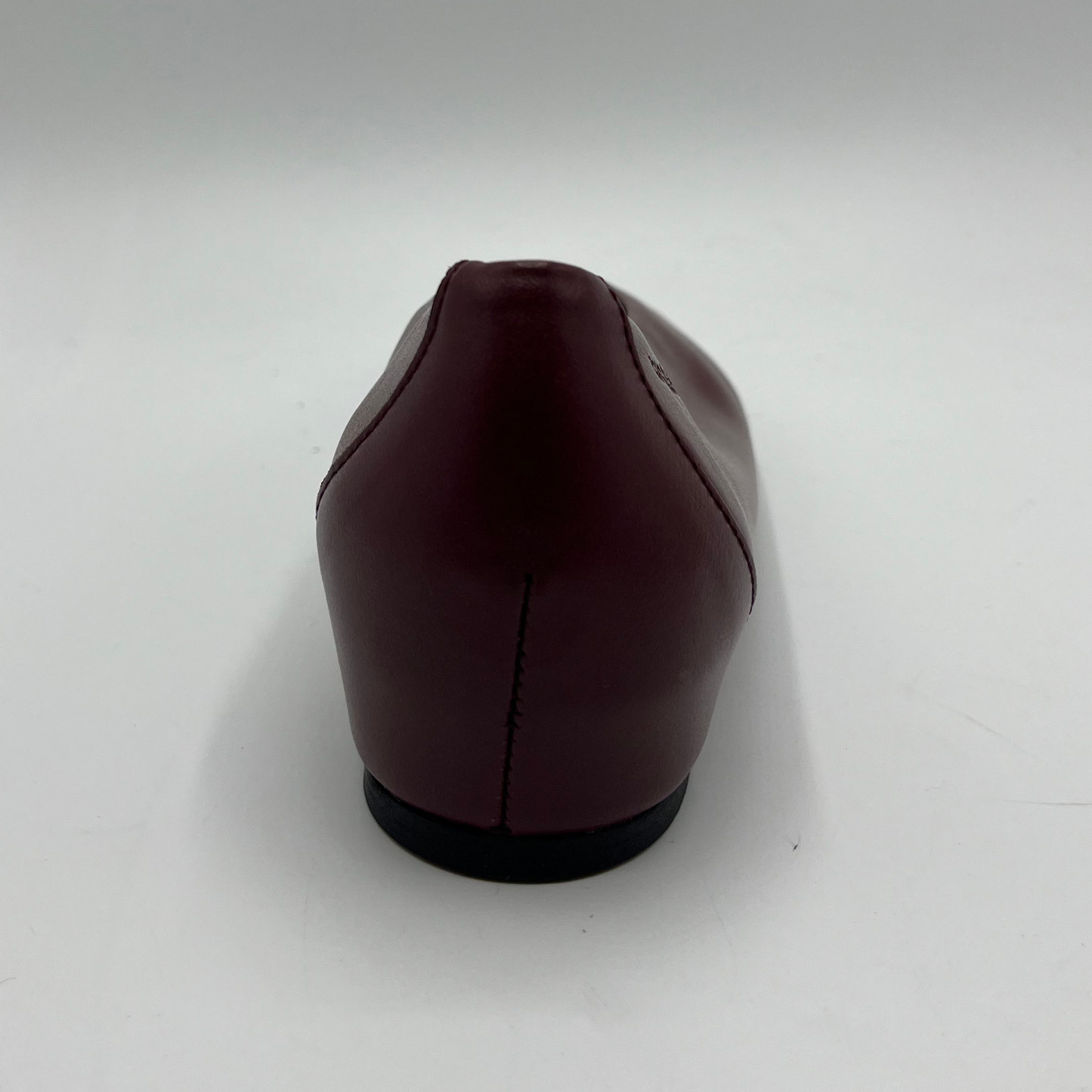 Brown shoe on a white background