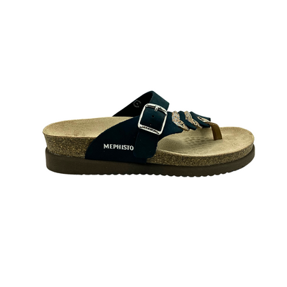 Outside view of right shoe.  Beautifully contoured footbed for the utmost comfort and support.