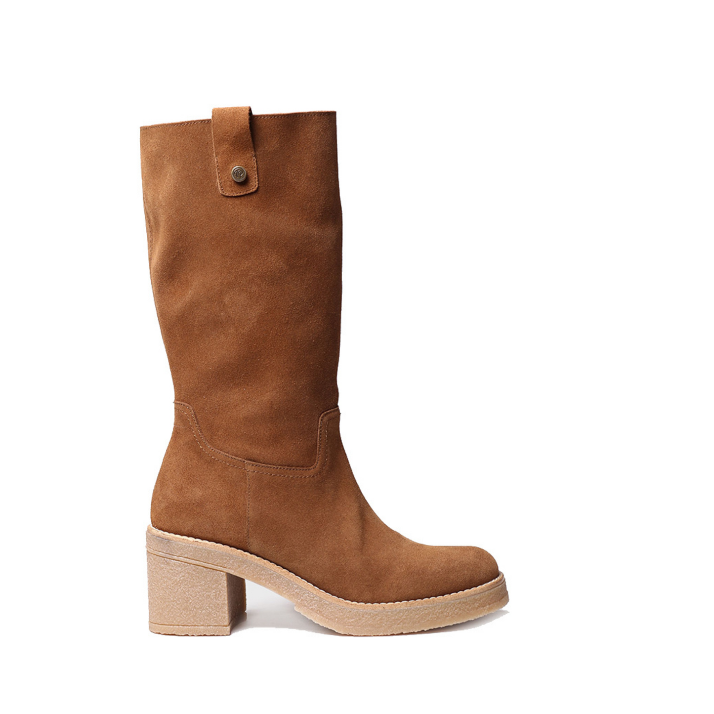 Side profile of the Toni Pons Palty Boot in the colour Tobacco.