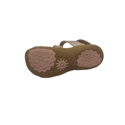 Sole of Vionic Rest Amber.  Rubber sole for great grip